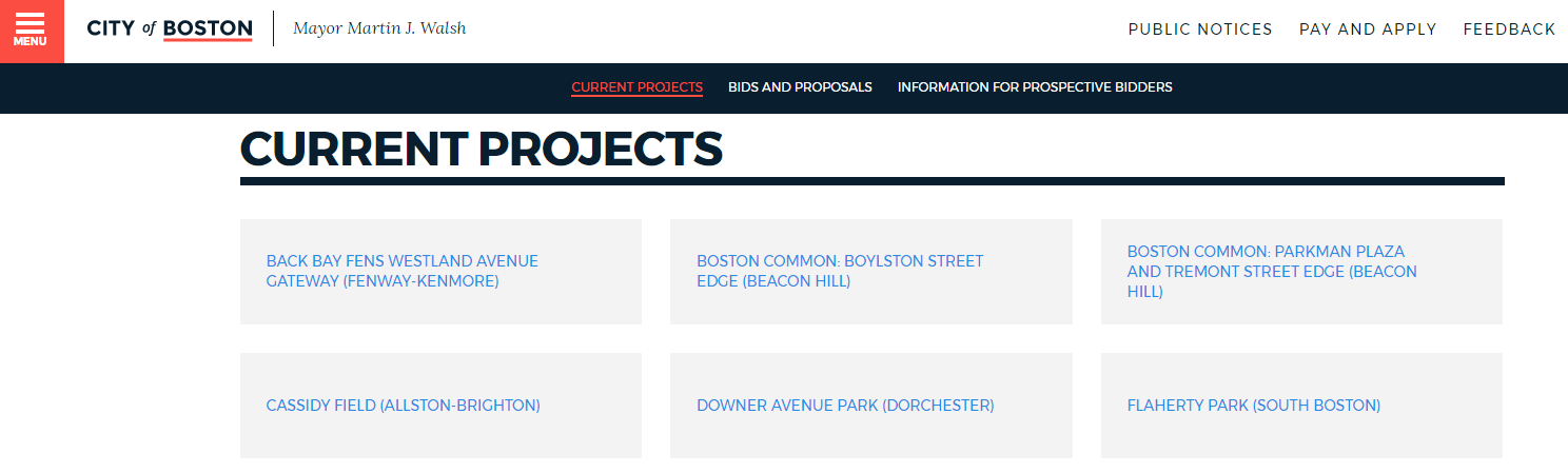 Image for current public parks project content on boston gov