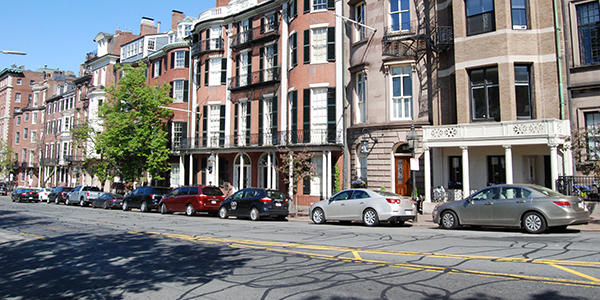 Image for residential parking in the city of boston