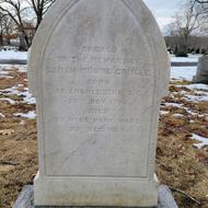 Headstone of Sarah Grimké