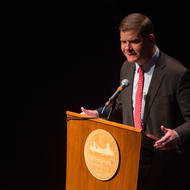 Image for mayor at podium