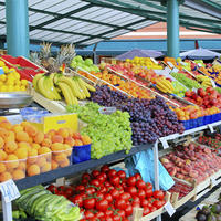 Image for vegetables fruits market